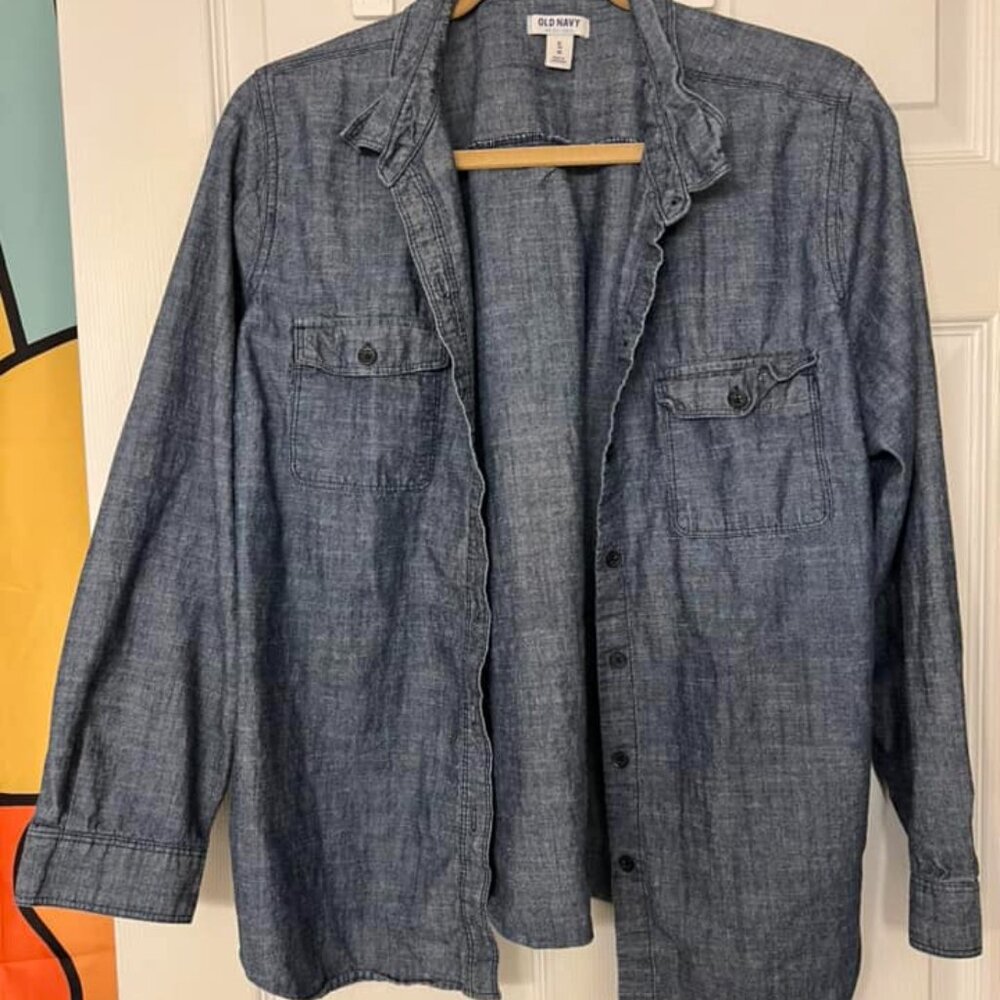 Old navy button up XL